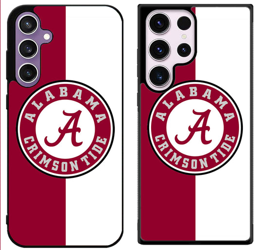 Alabama Crimson Tide Stripe Samsung Galaxy S24 | S24+ | S24 Ultra Case