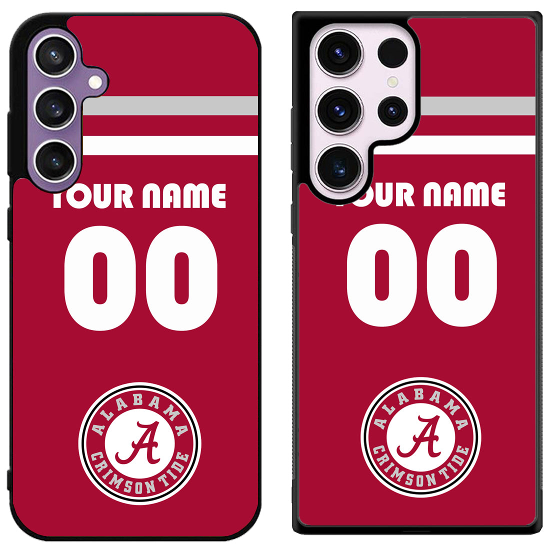 Custom Personalized Alabama Crimson Tide Samsung Galaxy S24 | S24+ | S24 Ultra Case