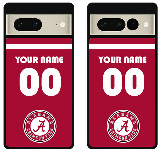 Custom Personalized Alabama Crimson Tide Google Pixel 7 | 7 Pro Case