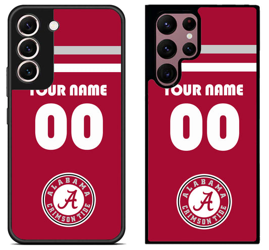 Custom Personalized Alabama Crimson Tide Samsung Galaxy S22 | S22+ | S22 Ultra Case
