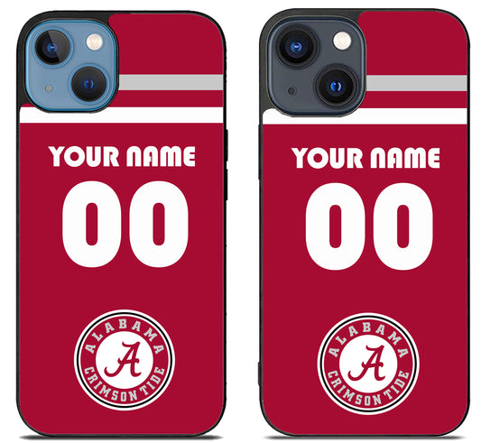 Custom Personalized Alabama Crimson Tide iPhone 15 | iPhone 15 Plus Case