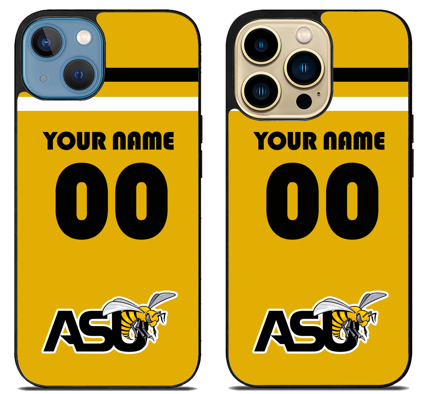 Custom Personalized Alabama State Hornets iPhone 14 | 14 Plus | 14 Pro | 14 Pro Max Case