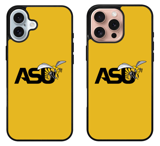 Alabama State Hornets Logo iPhone 16 | 16 Plus | 16 Pro | 16 Pro Max Case