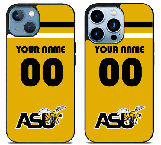 Custom Personalized Alabama State Hornets iPhone 13 | 13 Mini | 13 Pro | 13 Pro Max Case