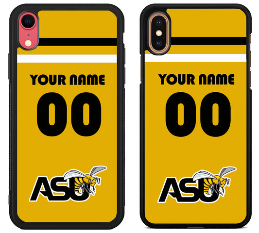 Custom Personalized Alabama State Hornets iPhone X | Xs | Xr | Xs Max Case