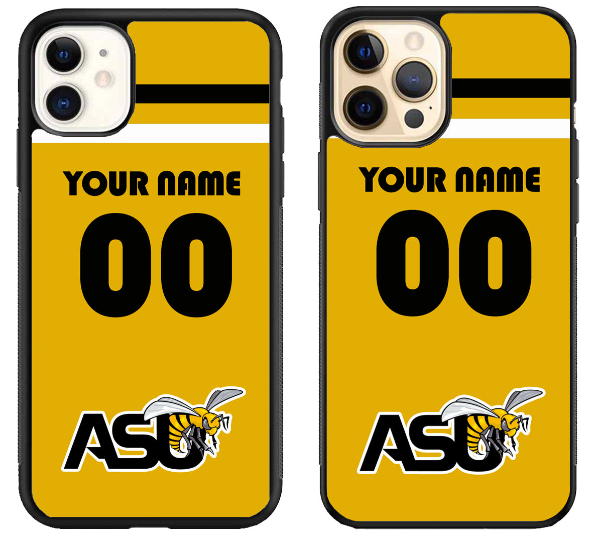 Custom Personalized Alabama State Hornets iPhone 12 | 12 Mini | 12 Pro | 12 Pro Max Case