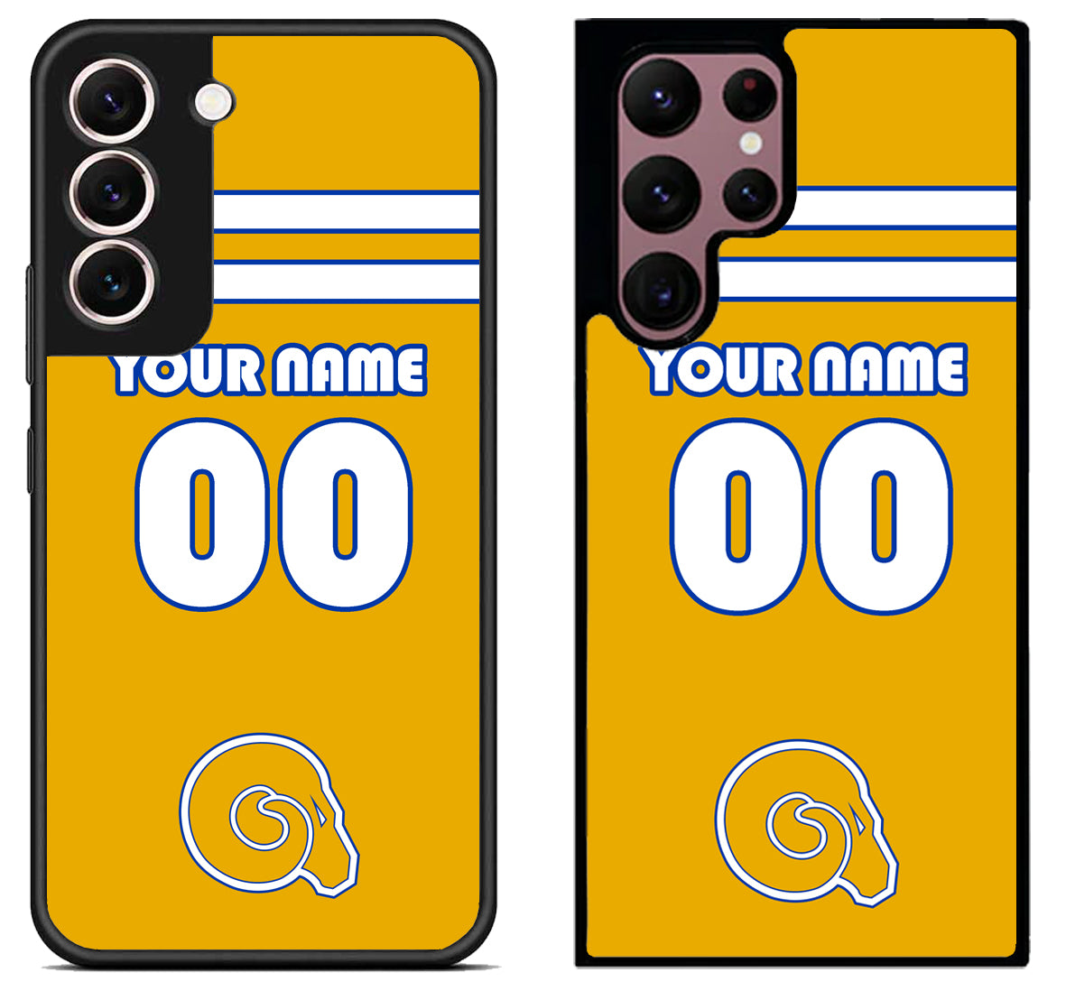 Custom Personalized Albany State University Golden Rams Samsung Galaxy S22 | S22+ | S22 Ultra Case