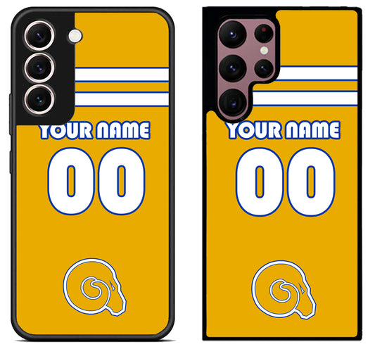 Custom Personalized Albany State University Golden Rams Samsung Galaxy S22 | S22+ | S22 Ultra Case