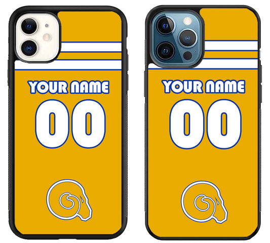 Custom Personalized Albany State University Golden Rams iPhone 11 | 11 Pro | 11 Pro Max Case
