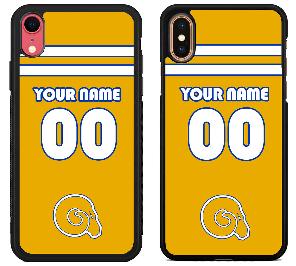 Custom Personalized Albany State University Golden Rams iPhone X | Xs | Xr | Xs Max Case