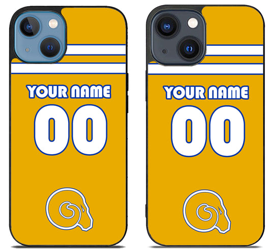 Custom Personalized Albany State University Golden Rams iPhone 15 | iPhone 15 Plus Case