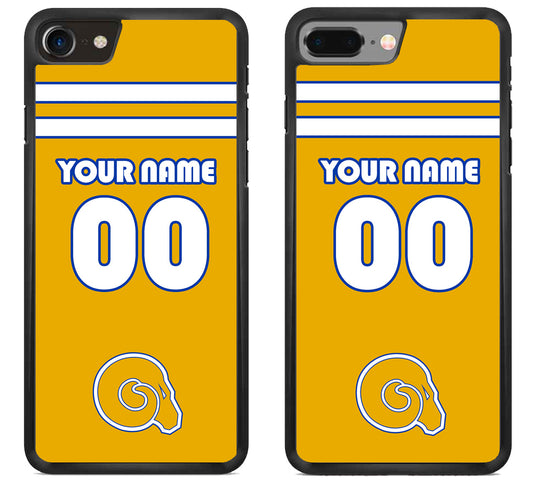 Custom Personalized Albany State University Golden Rams iPhone 8 | 8 Plus Case