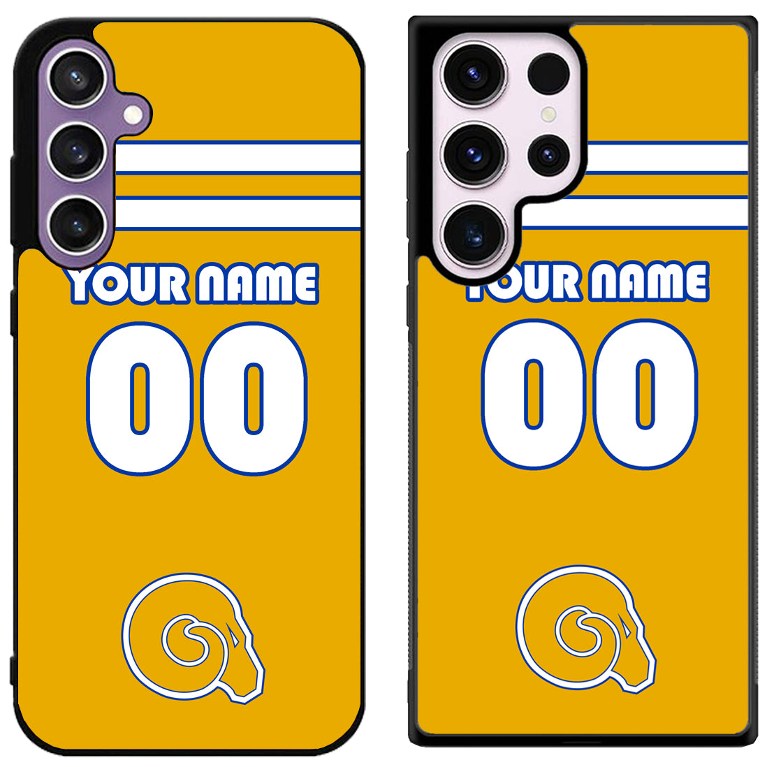 Custom Personalized Albany State University Golden Rams Samsung Galaxy S24 | S24+ | S24 Ultra Case