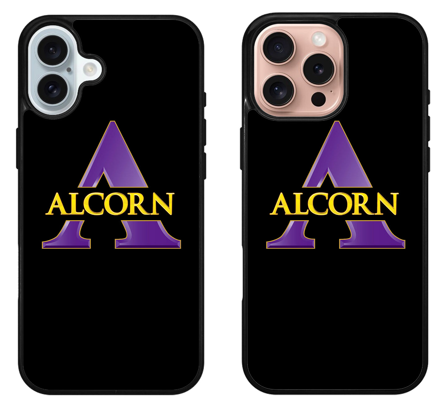 Alcorn State Braves Black iPhone 16 | 16 Plus | 16 Pro | 16 Pro Max Case