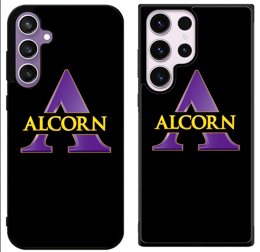 Alcorn State Braves Black Samsung Galaxy S24 | S24+ | S24 Ultra Case