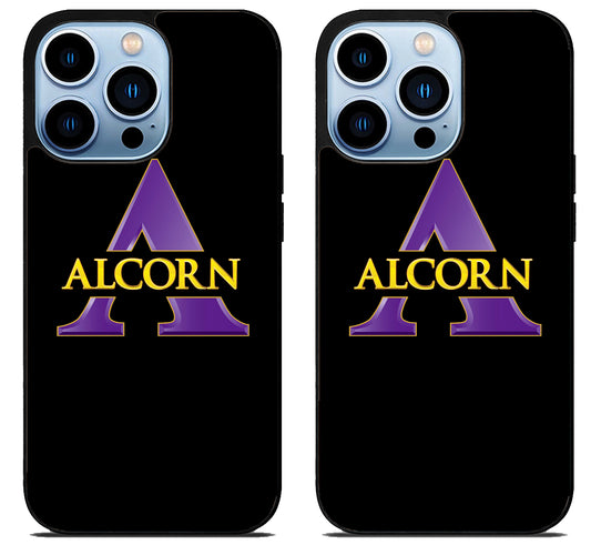 Alcorn State Braves Black iPhone 15 Pro | iPhone 15 Pro Max Case