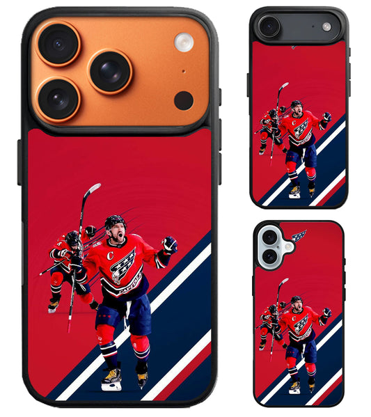 Alexander Ovechkin Washington Capitals iPhone Air | iPhone 17 | 17 Pro | 17 Pro Max Case