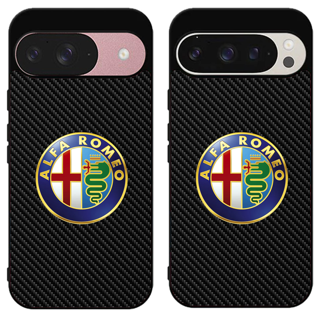 Alfa Romeo Carbon Google Pixel 9 | 9 Pro | 9 Pro XL Case