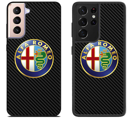 Alfa Romeo Carbon Samsung Galaxy S21 | S21 FE | S21+ | S21 Ultra Case