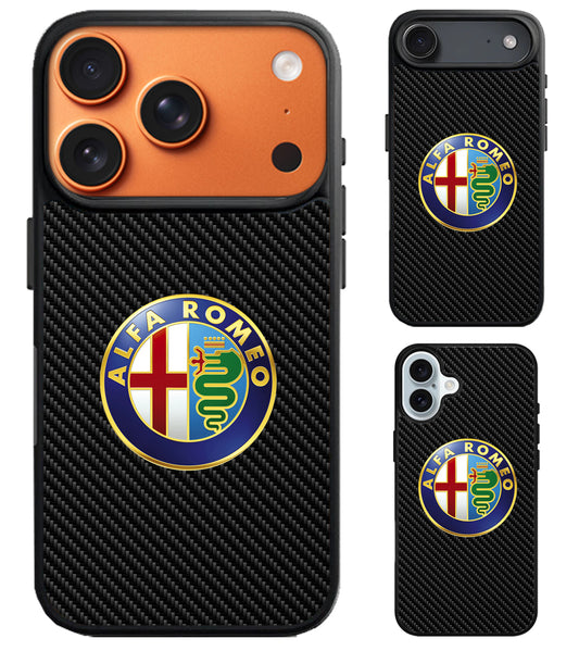 Alfa Romeo Carbon iPhone Air | iPhone 17 | 17 Pro | 17 Pro Max Case