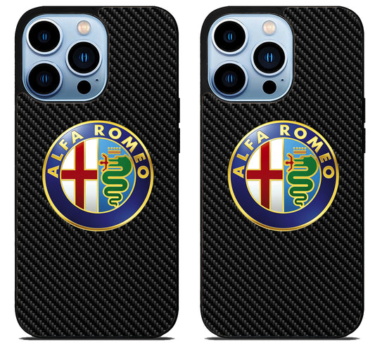 Alfa Romeo Carbon iPhone 15 Pro | iPhone 15 Pro Max Case