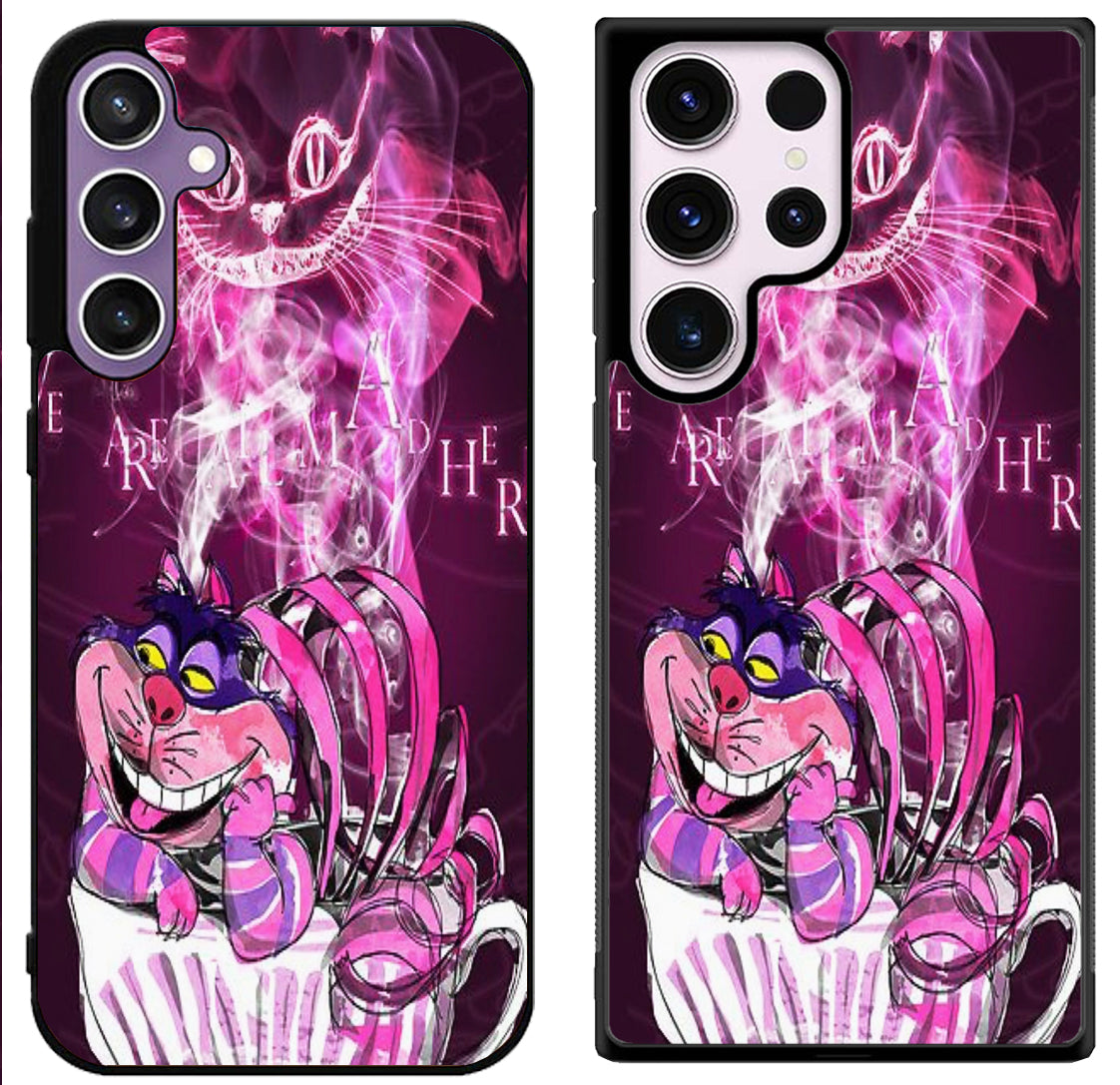 Alice Wonderland Cheshire Cat Samsung Galaxy S24 | S24+ | S24 Ultra Case