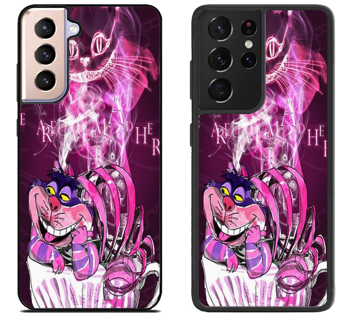 Alice Wonderland Cheshire Cat Samsung Galaxy S21 | S21 FE | S21+ | S21 Ultra Case