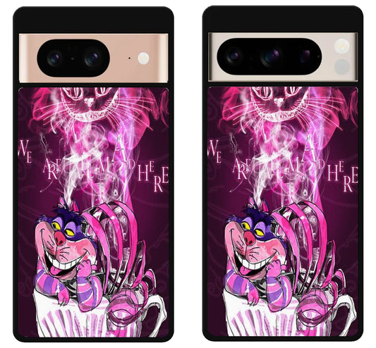 Alice Wonderland Cheshire Cat Google Pixel 8 | 8 Pro Case