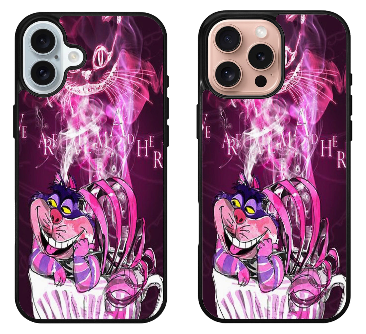 Alice Wonderland Cheshire Cat iPhone 16 | 16 Plus | 16 Pro | 16 Pro Max Case