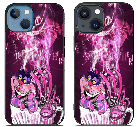 Alice Wonderland Cheshire Cat iPhone 15 | iPhone 15 Plus Case