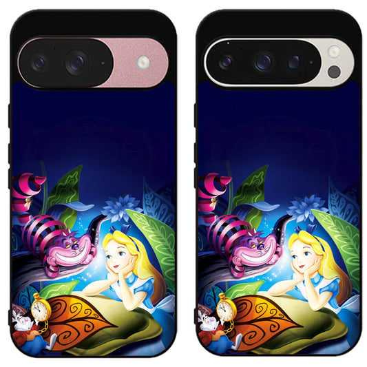 Alice in Wonderland Cover Google Pixel 9 | 9 Pro | 9 Pro XL Case