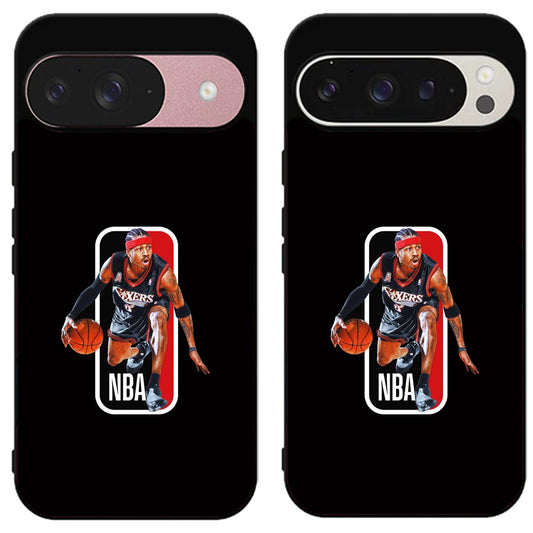 Allen Iverson Sixers NBA Google Pixel 9 | 9 Pro | 9 Pro XL Case