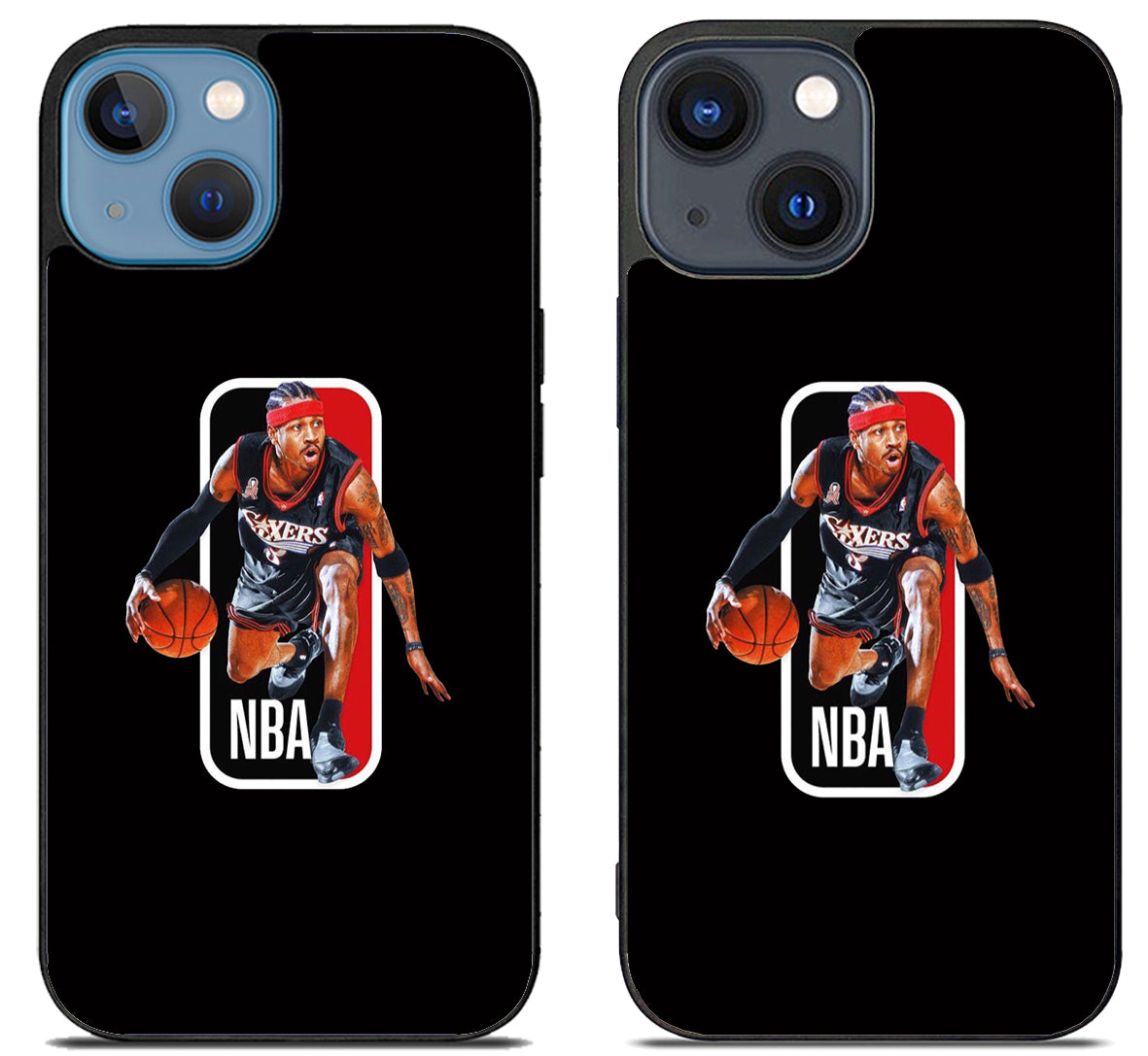 Allen Iverson Sixers NBA iPhone 15 | iPhone 15 Plus Case
