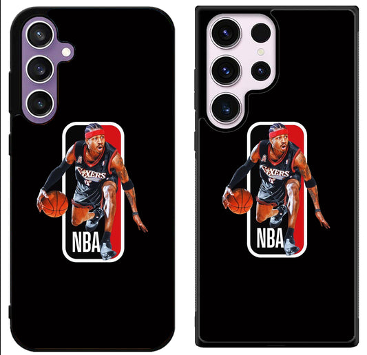Allen Iverson Sixers NBA Samsung Galaxy S24 | S24+ | S24 Ultra Case
