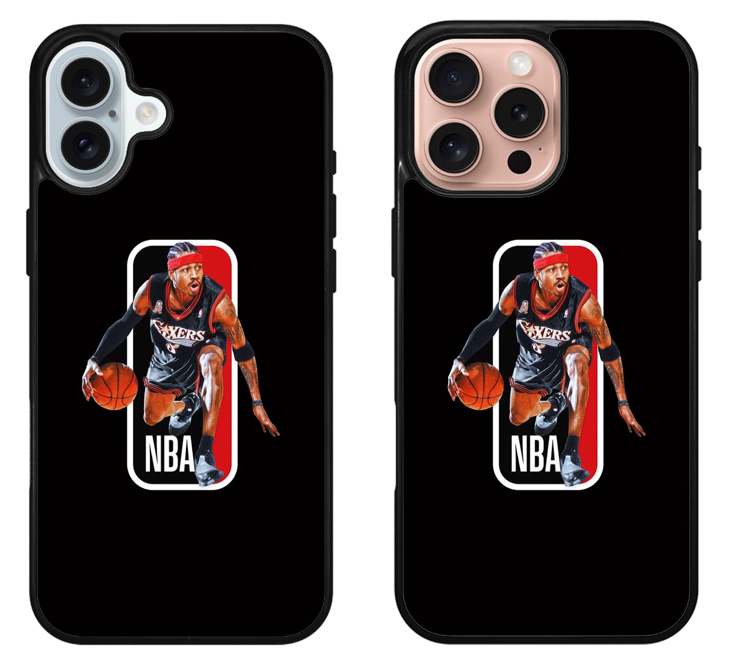 Allen Iverson Sixers NBA iPhone 16 | 16 Plus | 16 Pro | 16 Pro Max Case