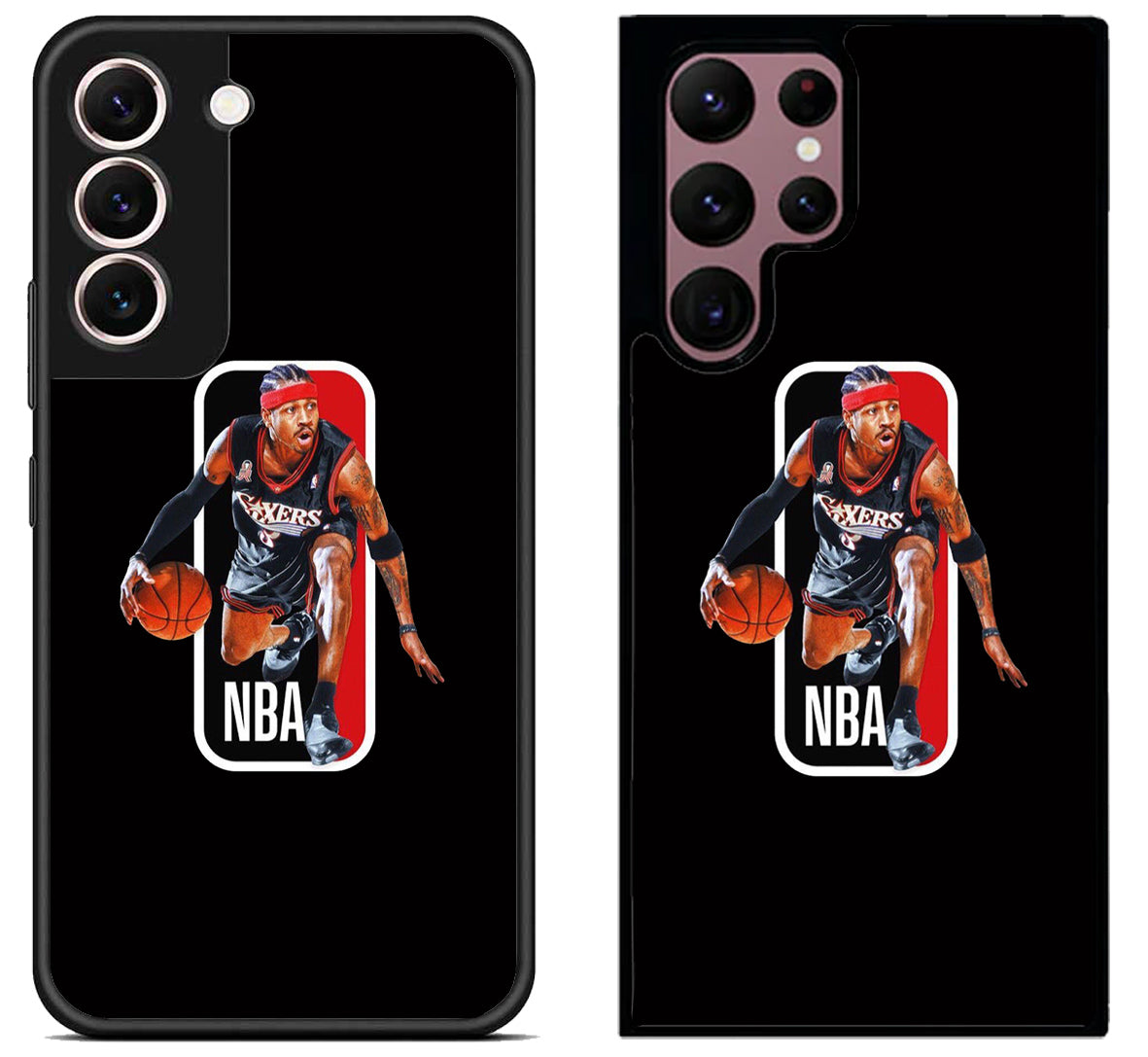 Allen Iverson Sixers NBA Samsung S22 | S22+ | S22 Ultra Case