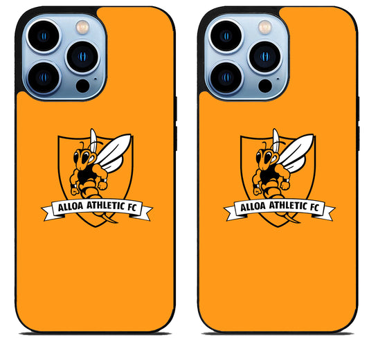 Alloa Athletic FC Logo iPhone 15 Pro | iPhone 15 Pro Max Case