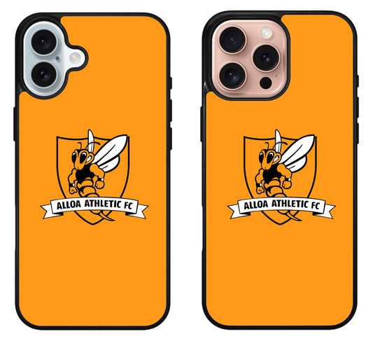 Alloa Athletic Logo iPhone 16 | 16 Plus | 16 Pro | 16 Pro Max Case