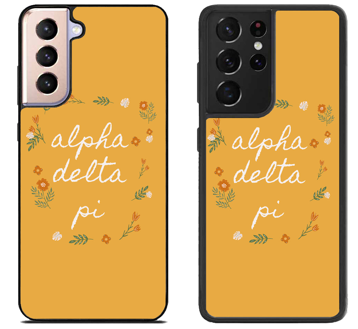 Alpha Delta Pi Flowers Samsung Galaxy S21 | S21 FE | S21+ | S21 Ultra Case