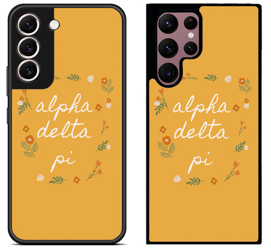 Alpha Delta Pi Flowers Samsung S22 | S22+ | S22 Ultra Case