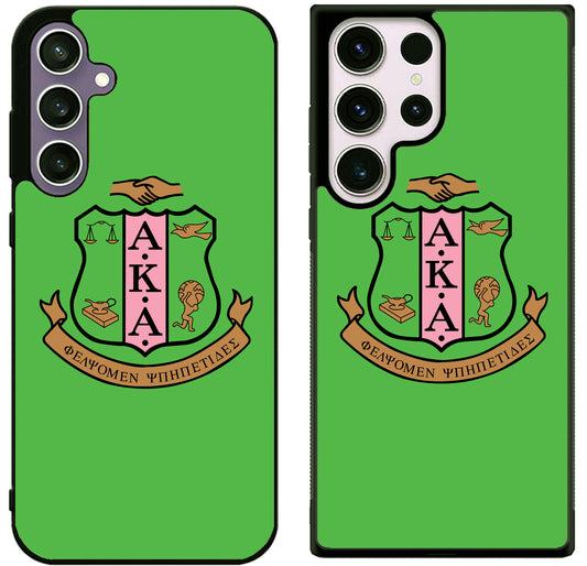 Alpha Kappa Alpha Logo Samsung Galaxy S25 | S25+ | S25 Ultra Case