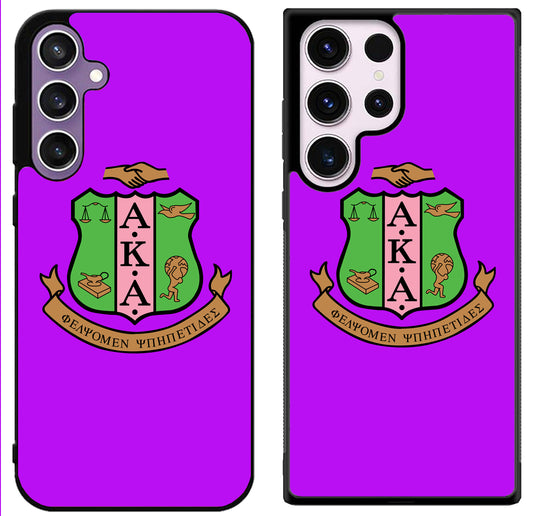 Alpha Kappa Alpha Purple Samsung Galaxy S24 | S24+ | S24 Ultra Case
