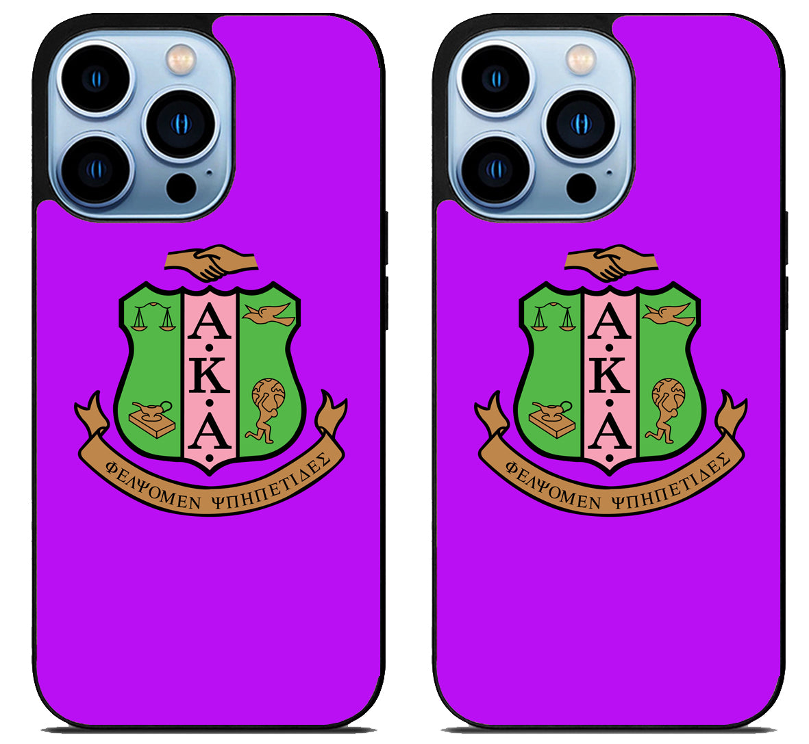 Alpha Kappa Alpha Purple iPhone 15 Pro | iPhone 15 Pro Max Case