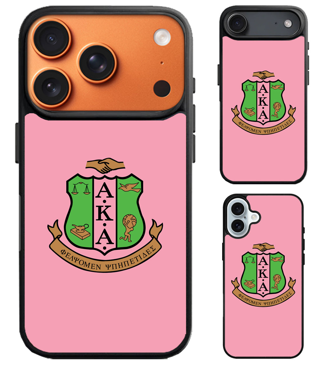 Alpha Kappa Alpha iPhone Air | iPhone 17 | 17 Pro | 17 Pro Max Case