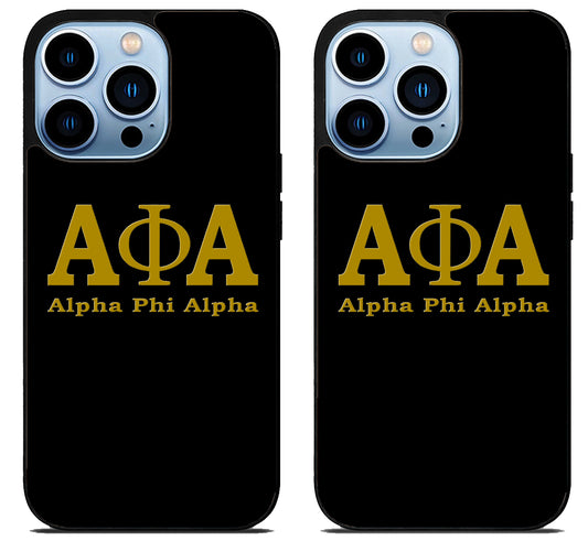 Alpha Phi Alpha Gold iPhone 15 Pro | iPhone 15 Pro Max Case