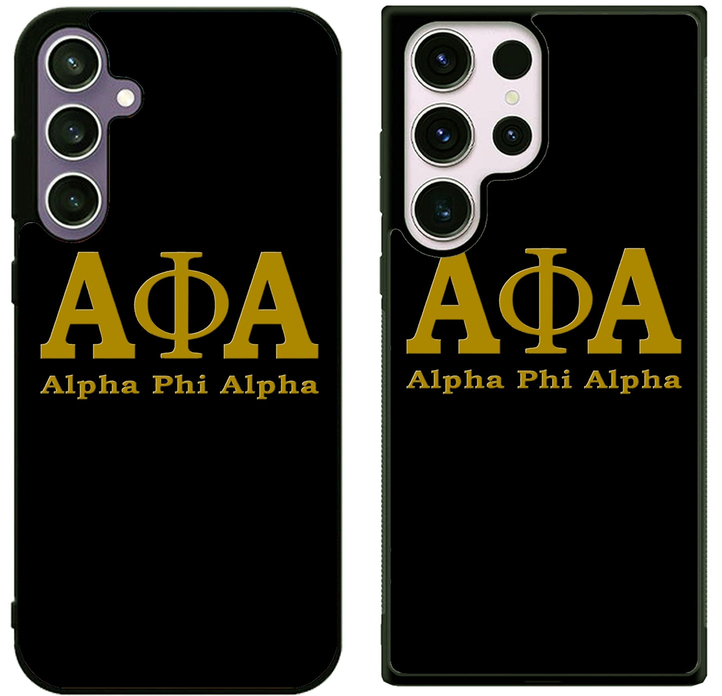 Alpha Phi Alpha Gold Samsung Galaxy S25 | S25+ | S25 Ultra Case