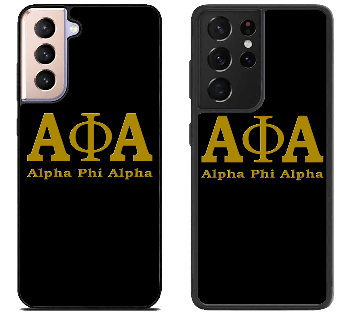 Alpha Phi Alpha Gold Samsung Galaxy S21 | S21 FE | S21+ | S21 Ultra Case