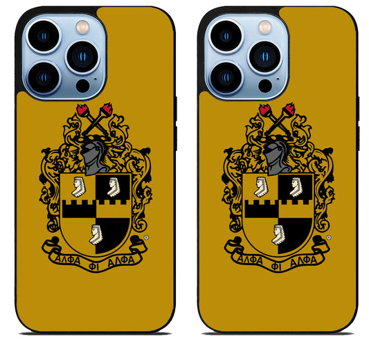 Alpha Phi Alpha Logo iPhone 15 Pro | iPhone 15 Pro Max Case