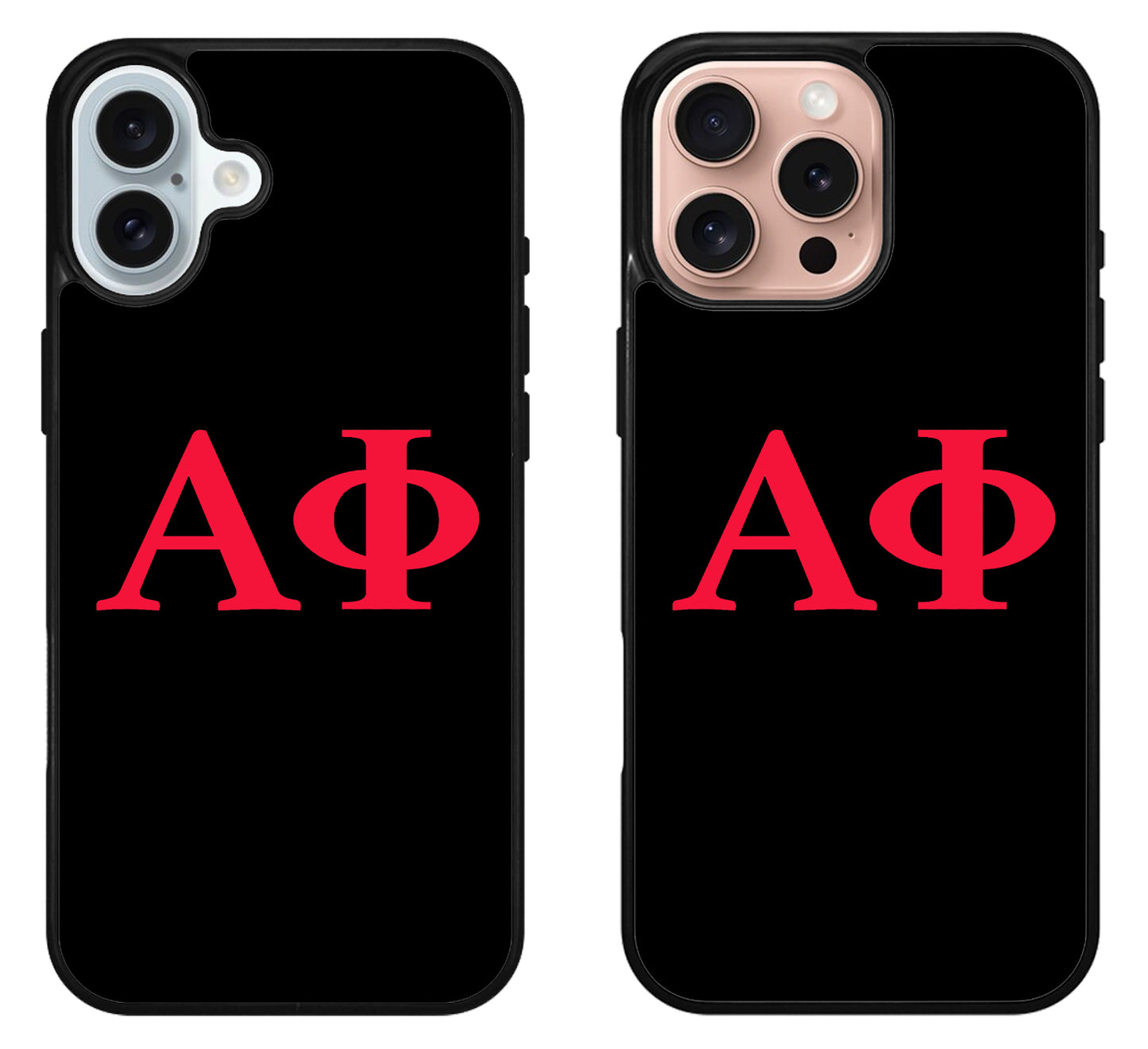 Alpha Phi Black iPhone 16 | 16 Plus | 16 Pro | 16 Pro Max Case