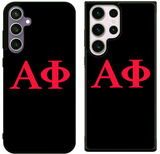 Alpha Phi Black Samsung Galaxy S25 | S25+ | S25 Ultra Case